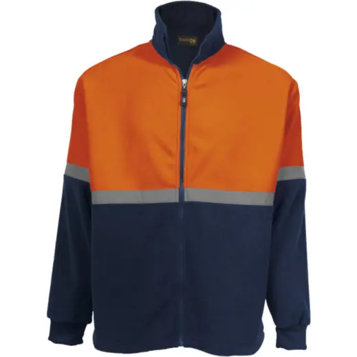 Quarry Fleece NavySafety Orange